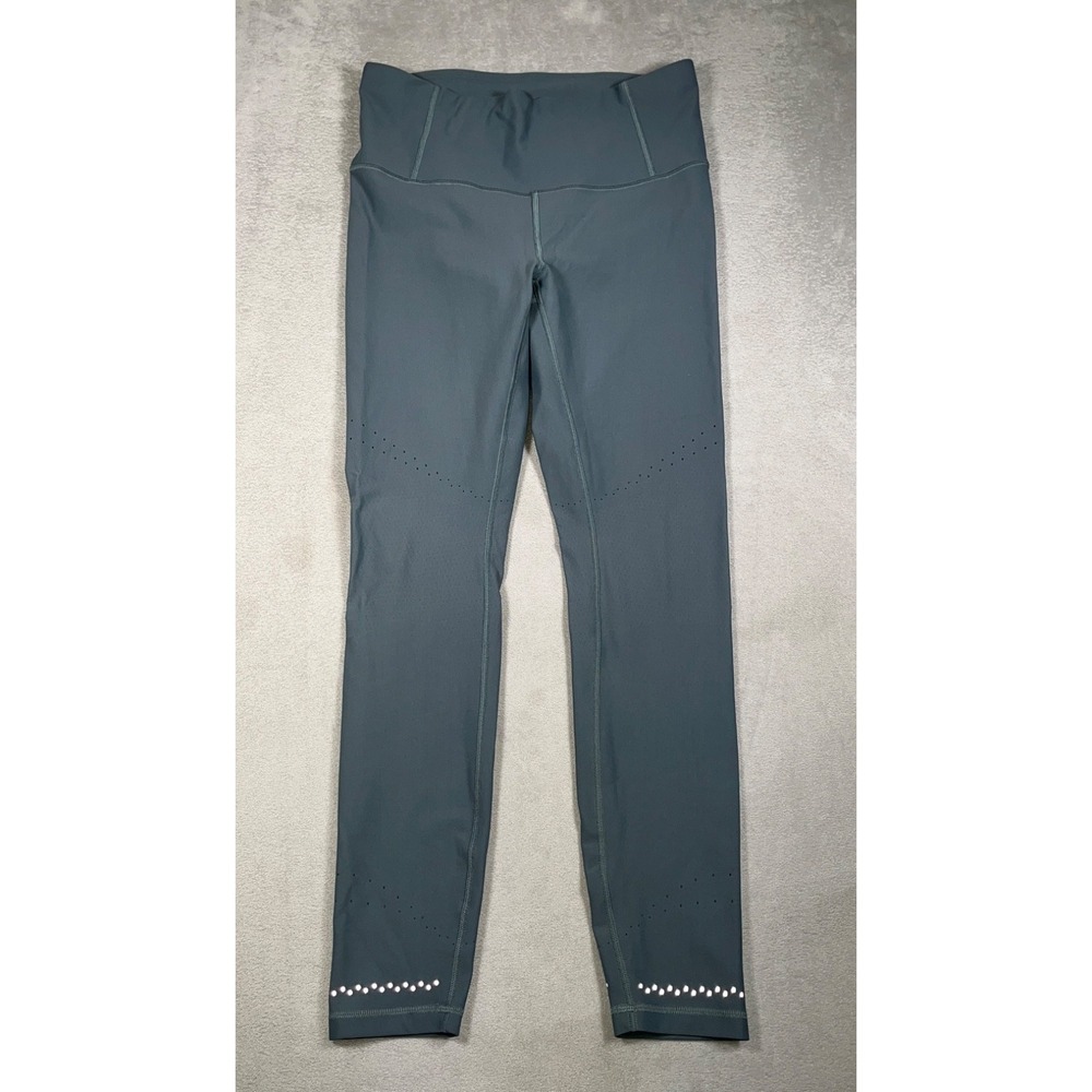 Lululemon Zoned In Tight 27" Womens Size 10 Slate Grey SenseKnit Leggings W5BBNS - Picture 3 of 9